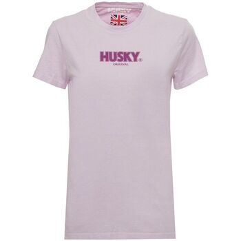 textil Dame T-shirts m. korte ærmer Husky - hs23bedtc35co296-sophia Violet