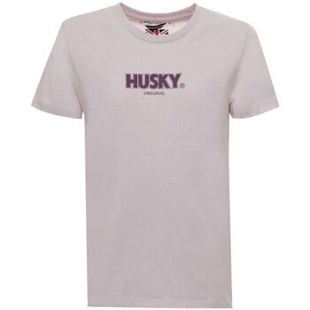 textil Dame T-shirts m. korte ærmer Husky hs23bedtc35co296 sophia-c445 pink Pink