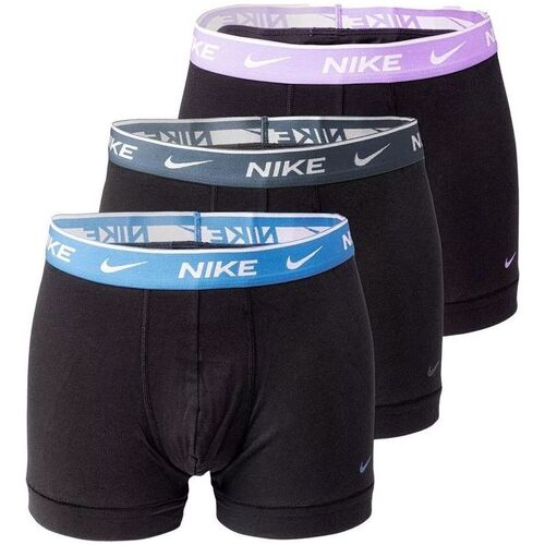 Undertøj Herre Trunks Nike 0000ke1008-hwh black boxer pack Sort