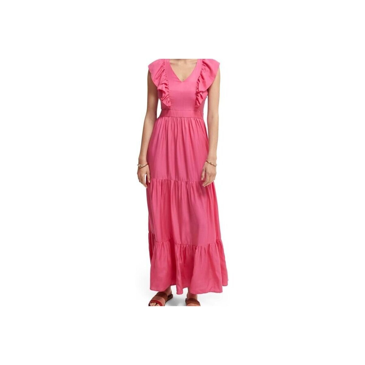 textil Dame Kjoler Scotch & Soda - 166650 Pink