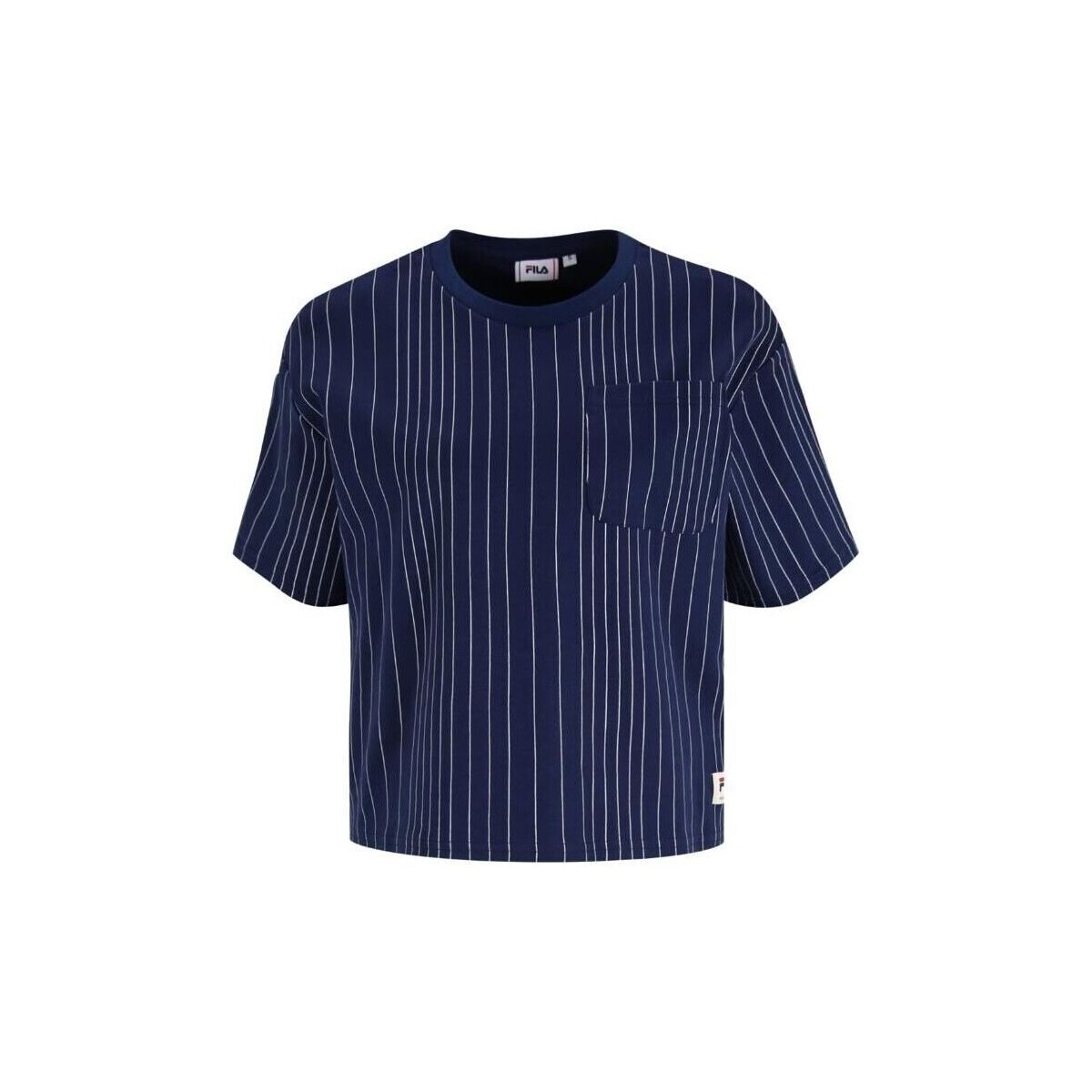textil Dame T-shirts m. korte ærmer Fila - faw0420 Blå
