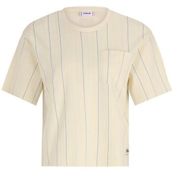 textil Dame T-shirts m. korte ærmer Fila - faw0420 Hvid