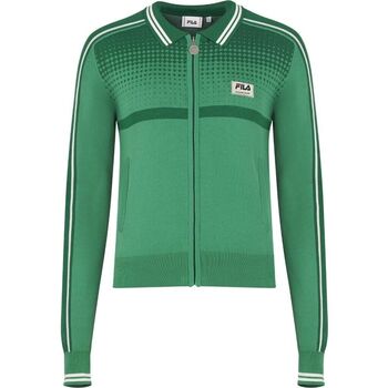textil Dame Sweatshirts Fila - faw0233 Grøn