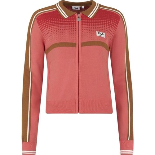 textil Dame Sweatshirts Fila - faw0233 Pink