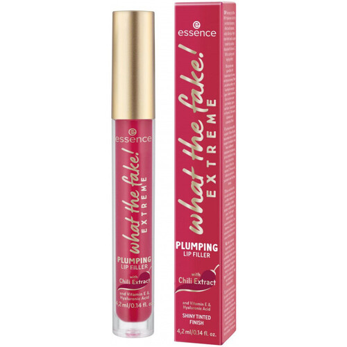 skoenhed Dame Lipgloss Essence Extreme Plumping Lip Gloss What The Fake! - 01 Chili Rød