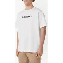 textil Herre T-shirts m. korte ærmer Burberry 8055309 Hvid