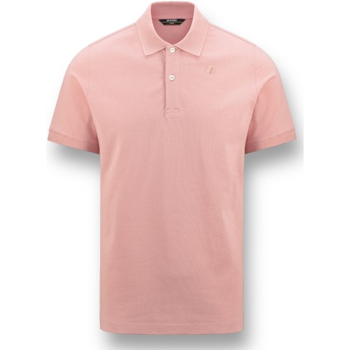 textil Herre T-shirts & poloer K-Way K5127BW W7C Pink