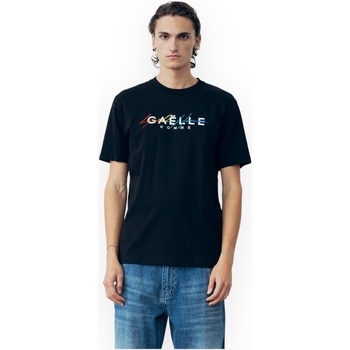 textil Herre T-shirts & poloer GaËlle Paris GAABM00134PTTS0043 NE01 Sort