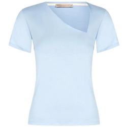 textil Dame T-shirts & poloer Rinascimento CFC0119323003 Celeste