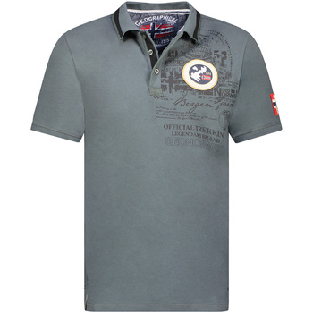 textil Herre Polo-t-shirts m. korte ærmer Geo Norway SY1357HGN-Dark Grey Grå