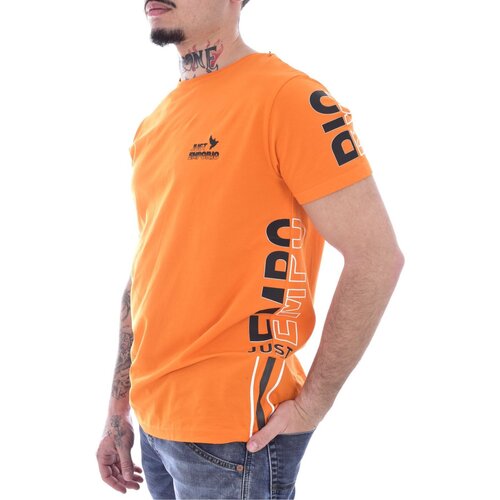 textil Herre T-shirts m. korte ærmer Just Emporio JE-MEJIM-01 Orange
