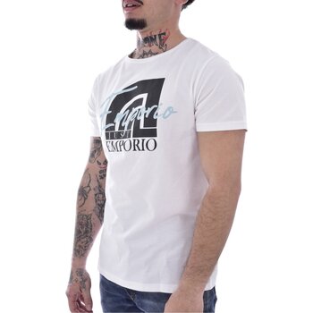 textil Herre T-shirts m. korte ærmer Just Emporio JE-MILIM-01 Hvid