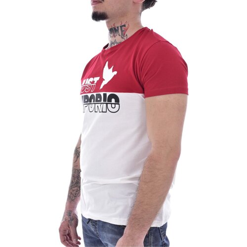 textil Herre T-shirts m. korte ærmer Just Emporio JE-MOBIM-01 Rød