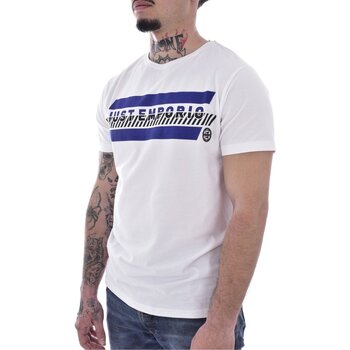 textil Herre T-shirts m. korte ærmer Just Emporio JE-MELIM-01 Hvid