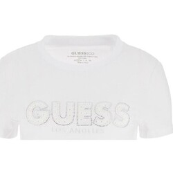 textil Dame T-shirts & poloer Guess W4GI14 J1314 Hvid