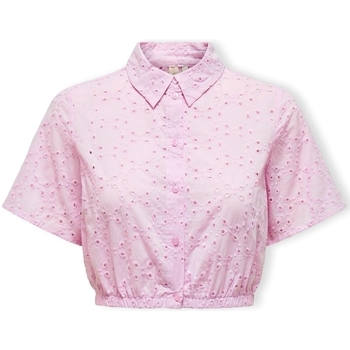 textil Dame Toppe / Bluser Only Kala Alicia Shirt - Pirouette Pink