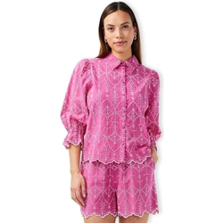 textil Dame Toppe / Bluser Y.a.s YAS Malura Shirt 3/4  - Raspberry Rose Pink