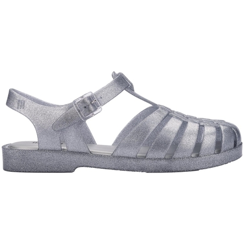 Sko Dame Sandaler Melissa Possession Shiny Sandals - Glitter Clear Sølv
