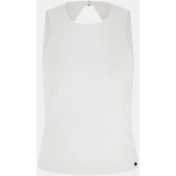 textil Dame T-shirts & poloer Guess W4GP18 KC7M0 Hvid