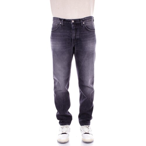 textil Herre Lige jeans Dondup UP434 DF0275HA2 Sort
