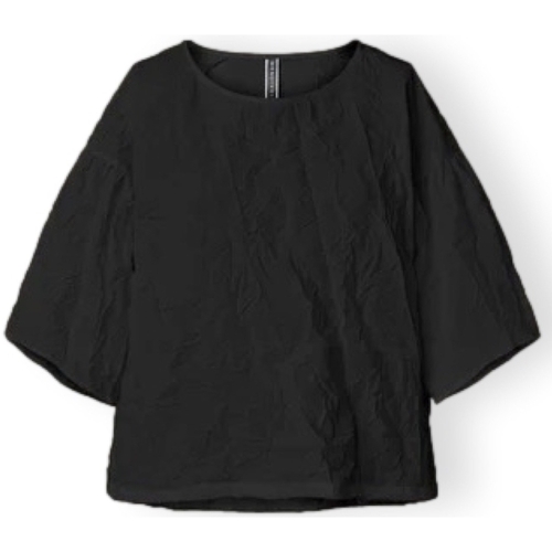 textil Dame Toppe / Bluser Wendykei T-Shirt 221624 - Black Sort