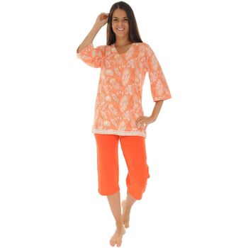 textil Dame Pyjamas / Natskjorte Christian Cane GARDELIA Orange