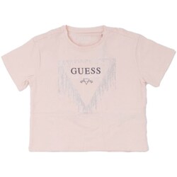 textil Pige T-shirts m. korte ærmer Guess J4RI24K6YW4 Pink