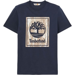 textil Herre T-shirts m. korte ærmer Timberland 236615 Blå