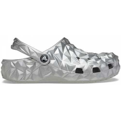 Sko Dame Sandaler Crocs Cls metallic geometric clog Sølv