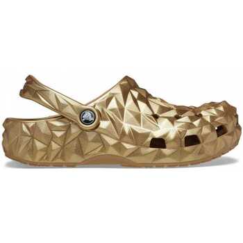 Sko Dame Sandaler Crocs Cls metallic geometric clog Guld