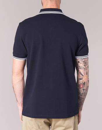 Fred Perry SLIM FIT TWIN TIPPED Marineblå / Hvid