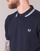 textil Herre Polo-t-shirts m. korte ærmer Fred Perry SLIM FIT TWIN TIPPED Marineblå / Hvid