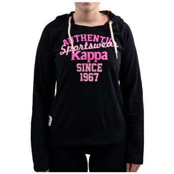 textil Dame T-shirts & poloer Kappa felpa donna Taliw Sort