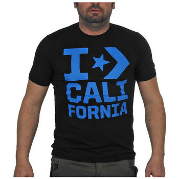 textil Herre T-shirts & poloer Converse California Sort