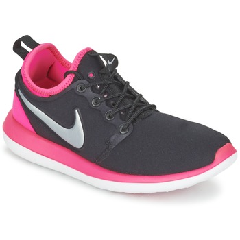 Sko Pige Lave sneakers Nike ROSHE TWO JUNIOR Sort / Pink