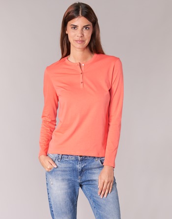 textil Dame Langærmede T-shirts BOTD EBISCOL Orange