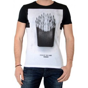 textil Herre T-shirts m. korte ærmer Japan Rags 50600 Sort