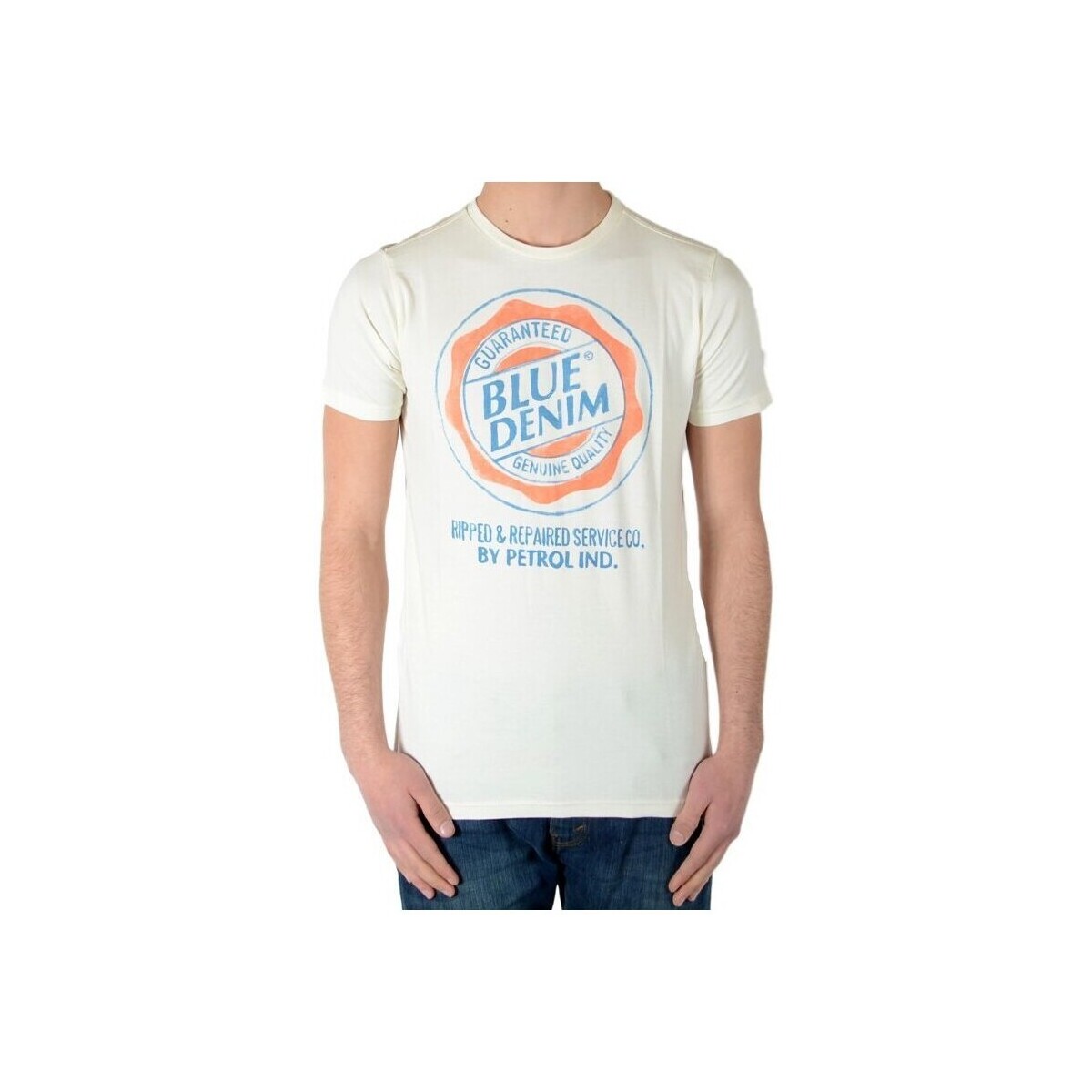 textil Pige T-shirts m. korte ærmer Petrol Industries 55049 Beige