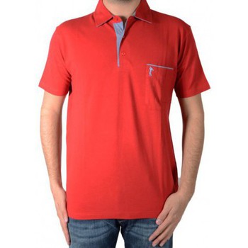 textil Herre Polo-t-shirts m. korte ærmer Marion Roth 55980 Rød