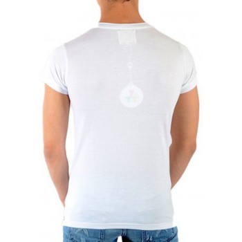 textil Dreng T-shirts m. korte ærmer Eleven Paris 42688 Hvid