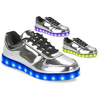 Sko Dame Lave sneakers Wize & Ope THE LIGHT Sølv