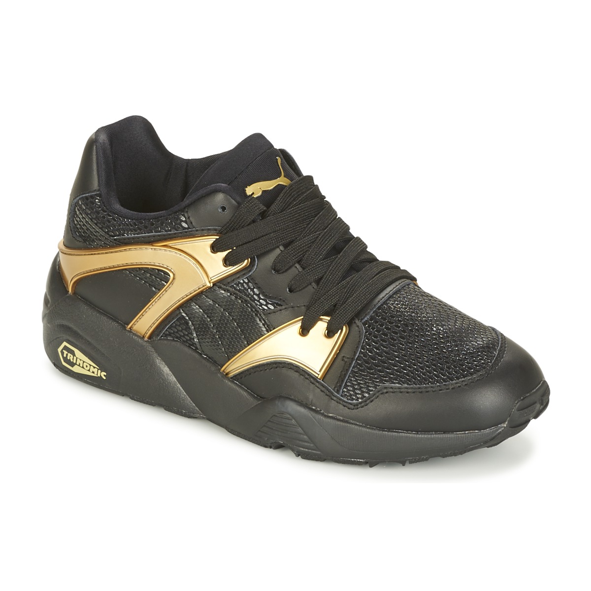 Sko Dame Lave sneakers Puma BLAZE GOLD WN'S Sort / Guld