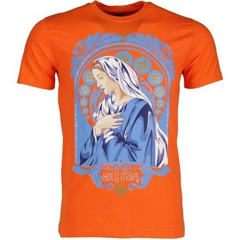 textil Herre T-shirts m. korte ærmer Local Fanatic 3076430 Orange