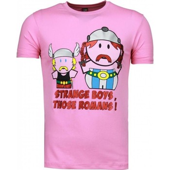 textil Herre T-shirts m. korte ærmer Local Fanatic 29226134 Pink