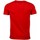 textil Herre T-shirts m. korte ærmer David Copper 5113056 Rød