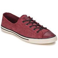 Sko Dame Lave sneakers Converse Chuck Taylor All Star FANCY LEATHER OX Bordeaux