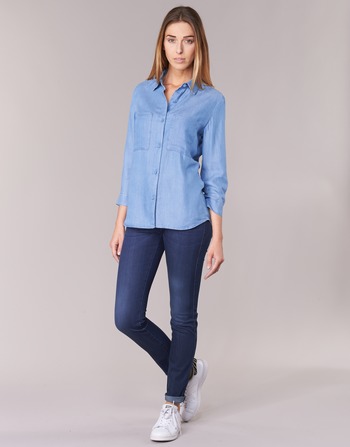 textil Dame Jeans - skinny Armani jeans HERTION Blå