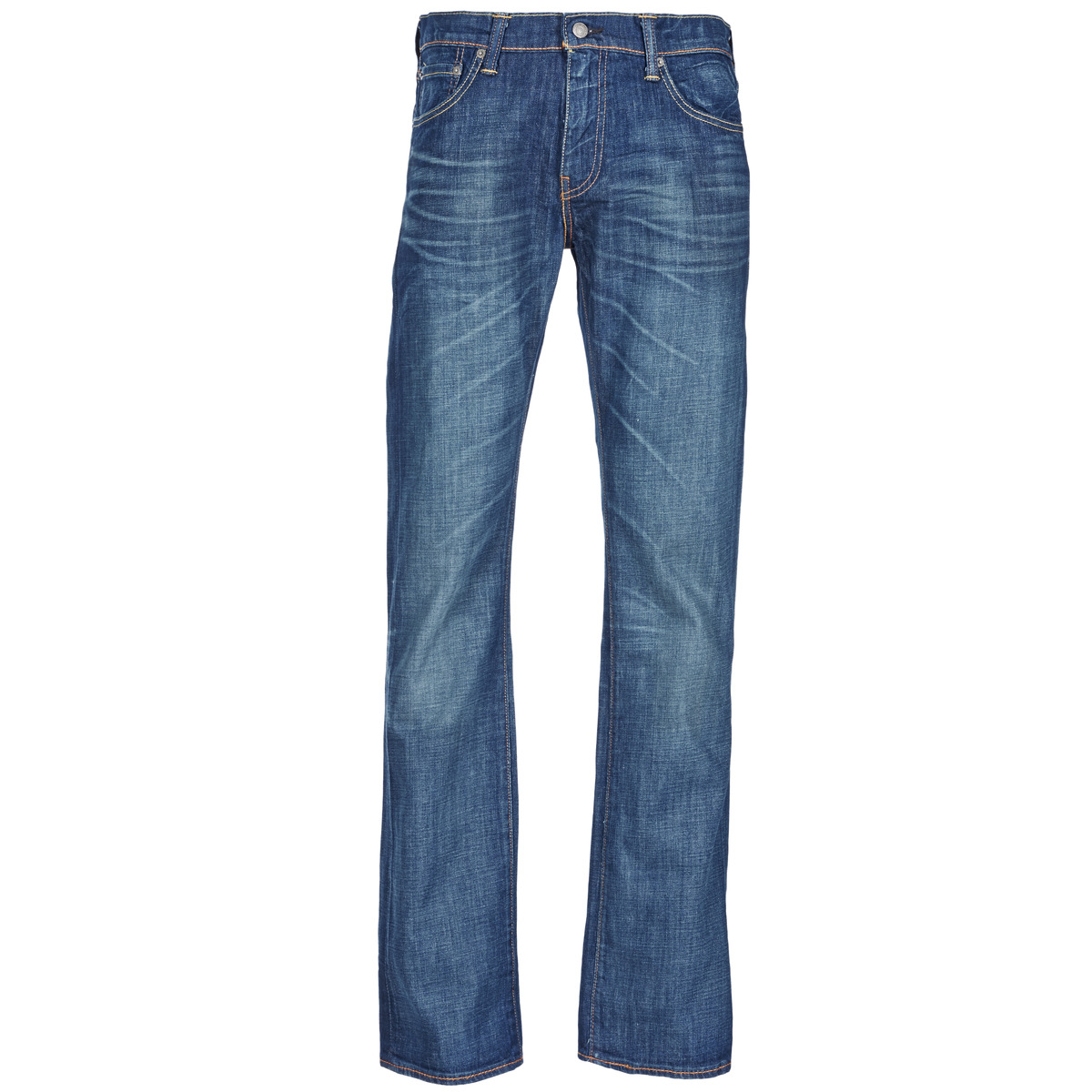 textil Herre Bootcut jeans Levi's 527 SLIM BOOT CUT Blå