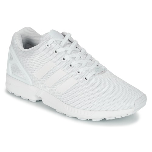 Sko Lave sneakers adidas Originals ZX FLUX Hvid