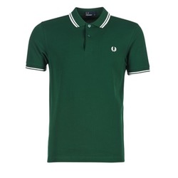 textil Herre Polo-t-shirts m. korte ærmer Fred Perry TWIN TIPPED FRED PERRY SHIRT Grøn